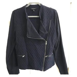 Quilted blazer jacket